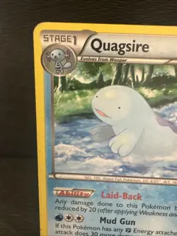 Pokemon TCG Quagsire 22/116 BW Plasma Freeze Rare Card LP 2013 - Image 2