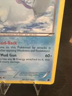 Pokemon TCG Quagsire 22/116 BW Plasma Freeze Rare Card LP 2013 - Image 4