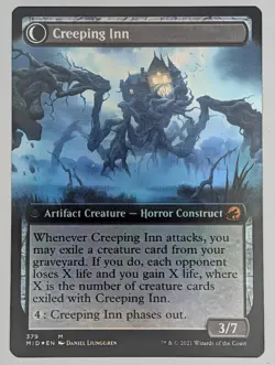 (Foil) Hostile Hostel (Extended Art) (0379) Innistrad: Midnight Hunt NM - Image 2