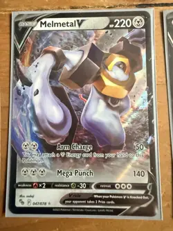 Nintendo Pokemon TCG Holo Promo V 9-Card Lot Pikachu/Boltund/Mew & More - Image 3