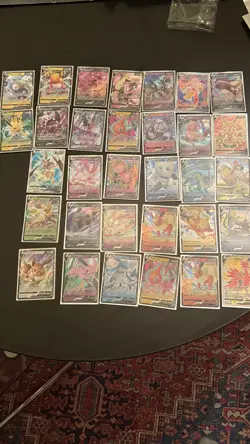 Pokemon V Card Lot of 32 Never Played, Kept in Sleeves (All Holo) - Image 1