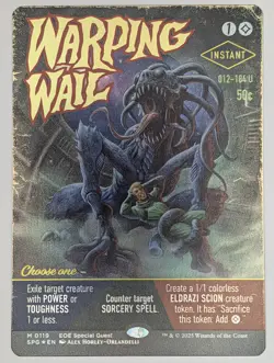 (Foil) Warping Wail (Showcase) (0119) Special Guests NM - Image 1