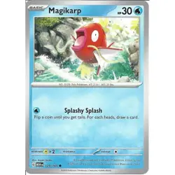 129/165 MAGIKARP COMMON SCARLET & VIOLET 151 POKEMON CARD - Image 1