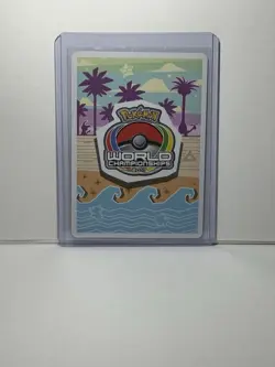 Pokemon Card Signed Gardevoir GX 93/147 Ultra Rare World Championship - Image 2