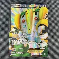 Pokemon TCG Regigigas EX 99/99 BW Next Destinies Full Art Ultra Rare Holo Card - Image 1
