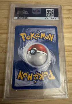 Ditto 3/62 PSA 8 Holo Fossil 1999 Pokemon Card WOTC NM-MT - Image 2