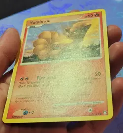 Vulpix 107/123 Mysterious Treasures Pokemon Card NM - Image 3