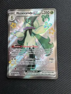 Meowscarada ex 078 Sv: Scarlet & Violet Promo Cards Holo - Image 1