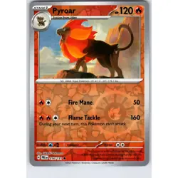 Pyroar 16/131 Prismatic Evolutions Pokemon Card Reverse Holo NM TCG singles - Image 1