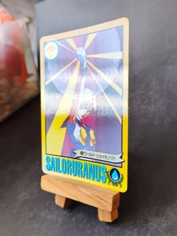 Sailor Uranus - 155 - Sailor Moon S - Vintage 1994 Bandai Carddass Card - Image 2