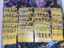 100x Pikachu Pokemon TCG Non Holo Card Lot - As Shown - Multiples - Various Sets - Image 1