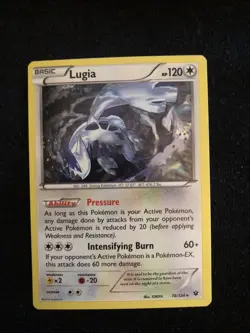 Pokemon Card Holo Lugia 2016 78/124 - Image 1