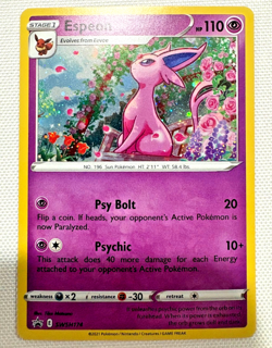 Espeon SWSH174 MP – Sword & Shield Pokemon Promo Card - Image 1