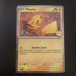 Pikachu (Pokemon Day 2026) 051/162 Miscellaneous Cards & Products NM Cosmo holo - Image 1