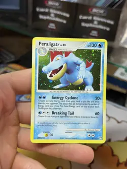 Feraligatr 8/123 Mysterious Treasures 2007 Holo Rare Pokemon Card - Image 1