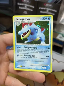 Feraligatr 8/123 Mysterious Treasures 2007 Holo Rare Pokemon Card - Image 2