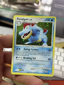 Feraligatr 8/123 Mysterious Treasures 2007 Holo Rare Pokemon Card - Image 4