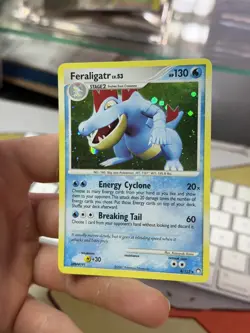 Feraligatr 8/123 Mysterious Treasures 2007 Holo Rare Pokemon Card - Image 5