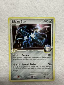 Dialga G (Pokemon league) 7/127 2009 Platinum Edition promo Card Reverse Holo NM - Image 1