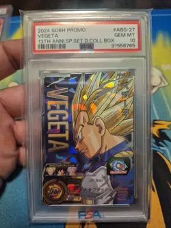 Dragon Ball Heroes ABS-27 Vegeta PSA 10 Japanese Trading Card Japan F/S - Image 1