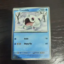 004/015 Cetoddle Match Battle McDonald's 2023 Pokemon TCG Card M23 - Image 1