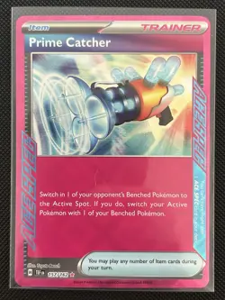 Pokemon TCG ACE SPEC Holo Trainer 8-Card Lot - Prime Catcher Reboot Pod + - Image 2