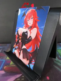 Rias Gremory High School DxD Custom Art Card NM Anime Waifu Collectible - Image 2