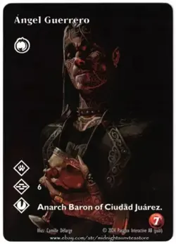 Angel Guerrero Full Art Promo Card vtes/jyhad game card VTES - Image 1