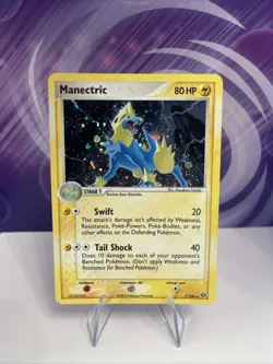 Manectric 7/106 EX Emerald 2005 Holo Rare Pokemon Card TCG NM A16 Nm/Lp - Image 1