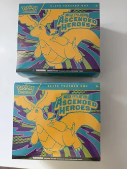 Pokemon TCG Ascended Heroes Elite Trainer Box ETB | New & Sealed X 2 - Image 1