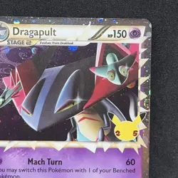 Pokemon TCG Dragapult Prime #SWSH132 Black Star Promo Celebrations NM - Image 3