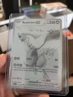2025 Pokemon TCG Scarlet & Violet White Flare #173 Reshiram ex BWR - Image 1