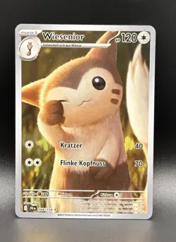 Pokemon Karte: Wiesenior EX 168/159 Reisegefahrten Near Mint Deutsch - Image 1