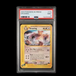 2003 POKEMON SKYRIDGE #110 URSARING Non Holo - PSA 9 MINT - LOW POP - WOTC - Image 1