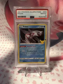 2021 POKEMON CELEBRATIONS #004 PALKIA PSA 10 - Image 1
