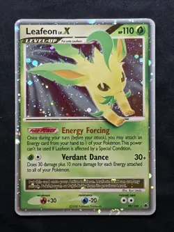 Leafeon LV.X 99/100 Majestic Dawn Holo Rare 2008 Pokemon TCG - Image 1