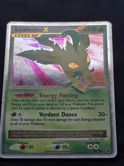Leafeon LV.X 99/100 Majestic Dawn Holo Rare 2008 Pokemon TCG - Image 2
