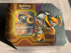 Pokemon 2024 Paradox Destinies Collector's Tin Iron Boulder EX 1 Of 4 - Image 1