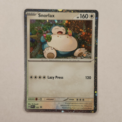 The Pokemon Company Snorlax 122 Sv: Scarlet & Violet Promo Holo Basic EN 160 - Image 1