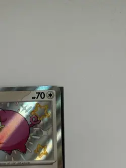 Lechonk 207/091 Shiny Rare Paldean Fates Pokemon Holo Near Mint - Image 3