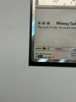 Lechonk 207/091 Shiny Rare Paldean Fates Pokemon Holo Near Mint - Image 5