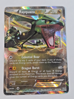 Rayquaza EX - 85/124 - Dragons Exalted Pokemon -light play, see closeup photos - Image 2