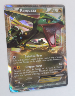 Rayquaza EX - 85/124 - Dragons Exalted Pokemon -light play, see closeup photos - Image 4
