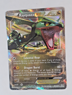Rayquaza EX - 85/124 - Dragons Exalted Pokemon -light play, see closeup photos - Image 5