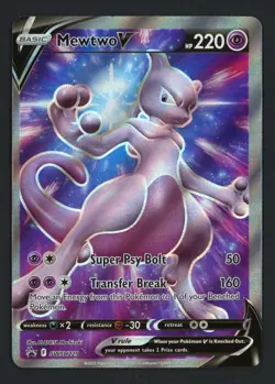 Mewtwo V SWSH229 SWSH: Sword & Shield Promo Pokemon TCG - Image 1