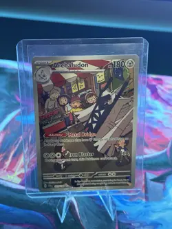 Pokemon Archaludon Illustration Rare Holo SV07: Stellar Crown 155/142 180HP C1 - Image 1