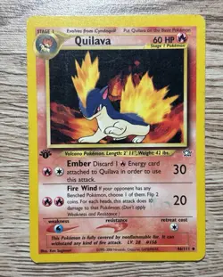 Wizards of the Coast Quilava Neo Genesis 46/111 1st Ed Uncommon Regular MP - Image 1