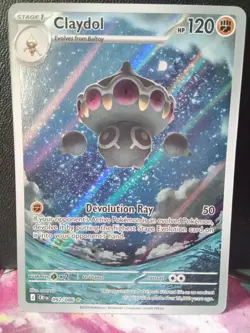 Claydol 092/086 Pokemon TCG Me04: Chaos Rising Holo Illustration Rare - Image 1