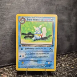 1st Edition Dark Wartortle Team Rocket 46/82 NM Pokemon TCG - Image 1