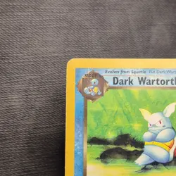 1st Edition Dark Wartortle Team Rocket 46/82 NM Pokemon TCG - Image 5